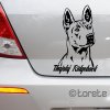 thajsky ridgeback nalepka