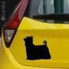 Australský Silky terrier nálepka-Australian Silky Terrier Aufkleber - sticker - Austrálsky hodvábny teriér lepka