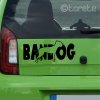 Bandog nálepka-Bandog Aufkleber - bandog sticker
