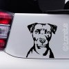 Patterdale terier nalepka-Patterdale terrier stickers aufkleber