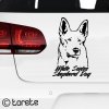 White Swiss Shepherd Dog sticker