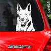 White Swiss Shepherd Dog stickers