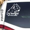 Presa Canario Dog kanaryjski naklejka na samochód