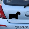 cesky terier nalepka - Tschechischer Terrier aufkleber - czech terrier sticker