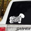cesky terier nalepka - Tschechischer Terrier aufkleber - czech terrier sticker