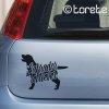 Labrador Retriever sticker aufkleber -  Labradorský retrívr nalepka