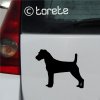 Parson Russell Terrier terier  sticker aufkleber nalepka