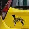 Peruánský naháč nalepka - Peruanischer Nackthund aufkleber - Peruvian Hairless Dog Peruvian Inca Orchid sticker