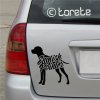 English pointer anglicky sticker aufkleber nalepka
