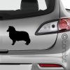 šeltie nalepka sheltie  sticker aufkleber šeltia