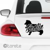 šeltie nalepka sheltie  sticker aufkleber šeltia
