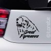 Pyrenean Mountain Dog Great Pyrenees sticker