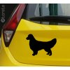 Zlatý retrívr nalepka Golden Retriever sticker aufkleber