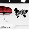 Zlatý retrívr nalepka Golden Retriever sticker aufkleber