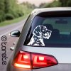 Nemecký drôtosrstý stavač lepka German Wirehaired Pointer sticker Deutsch Drahthaar aufkleber Německý ohař drátosrstý nalepka