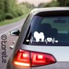 cau cau caucau nalepka Chow Chow sticker aufkleber