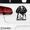 Large Münsterländer sticker