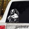 velky munsterlandsky ohar lov nalepka Large Münsterländer sticker Großer Münsterländer aufkleber