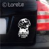 Grand épagneul de Münster   Autocollant / Sticker