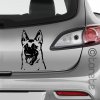 belgicky ovciak lepka-Belgian Shepherd sticker- Belgický ovčák nálepka - Belgische Schäferhund aufkleber -