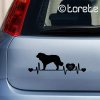 Pyrenejský mastin - Mastín del Pirineo Aufkleber - Pyrenean Mastiff sticker