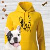 dámská mikina s potiskem podle fotky _ mikina se psem _ Hoodie mit Hund _ hoodie with a dog_ mikina s fotkou