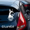 Berger Belge Malinois autocollant de voiture