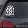 Naklejka Mastif tybetański