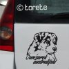 Owczarek australijski naklejka na samochód