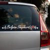 belgian shepherd sticker malinois