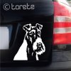 Foxteriér nálepka - Fox Terrier sticker aufkleber