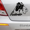 Foxteriér nálepka