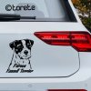 Parson Russell Terrier sticker aufkleber