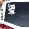West Highland White Terrier terier sticker aufkleber nalepka
