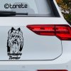 Yorkshire Terrier sticker aufkleber