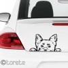 Yorkšírský jorkšírský terier nálepka-Yorkshire Terrier Aufkleber sticker