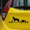 australska kelpie nalepka australian kelpie sticker