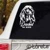 Dackel Aufkleber