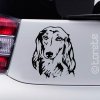 Jazvečík lepka - Dackel auto aufkleber - Jezevčík nálepka - Jezevčík nálepka