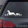 Jazvečík lepka - Dackel aufkleber - Jezevčík nálepka - Dachshund  sticker -