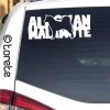 Alijašský malamut nálepka-Alaskischer Malamute Aufkleber Alaskan Malamute sticker