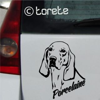 🐾 Porcelaine – nálepka ze stálé nabídky Milujete elegantní lovecké psy? Podívejte se na naši nálepku Porcelaine – krásná...