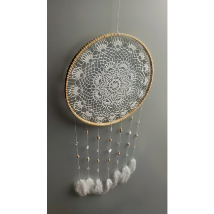 Velký bílý lapač snů