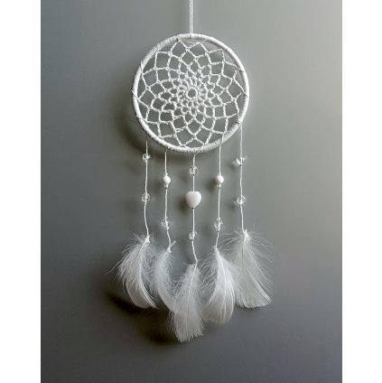 Malý bílý lapač snů