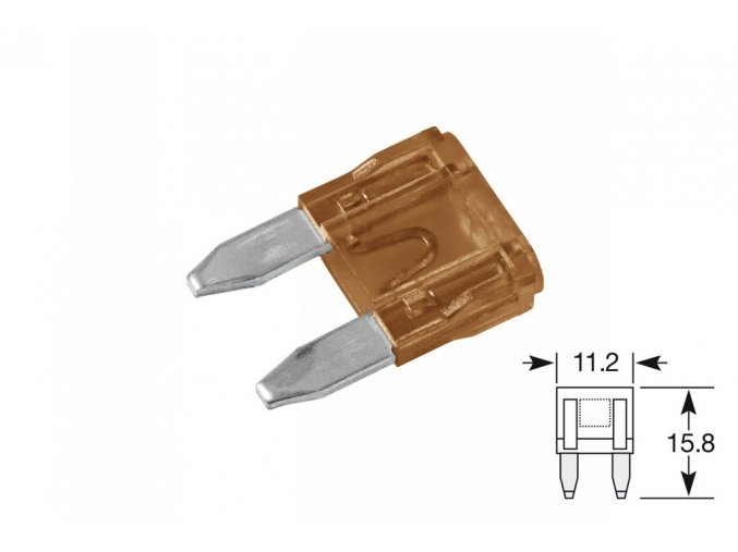 [ELFSB7.5] Poistka plochá mini 7,5A ELTA