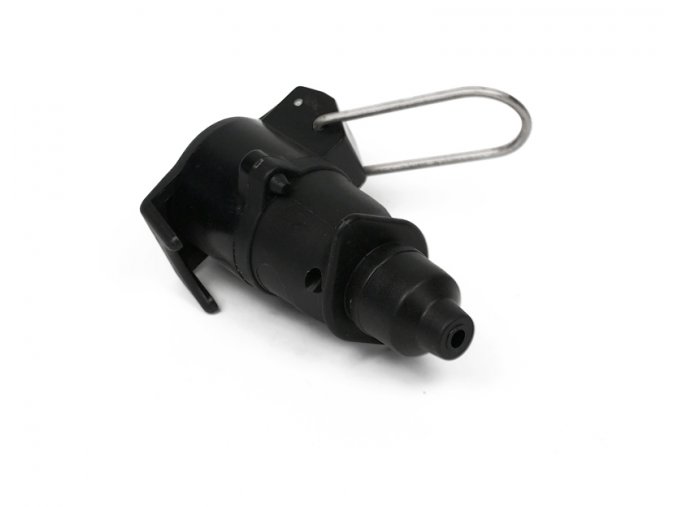 7-pólová zásuvka na kabel, plastová