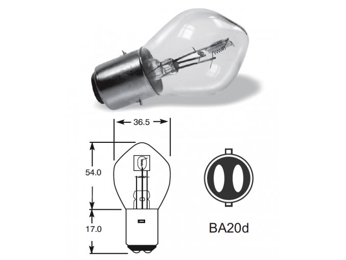 12V 35-35W Ba20d, Elta