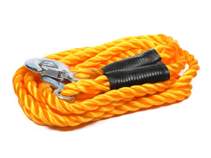tažné lano s háky, 2500-5000kg, délka 4m