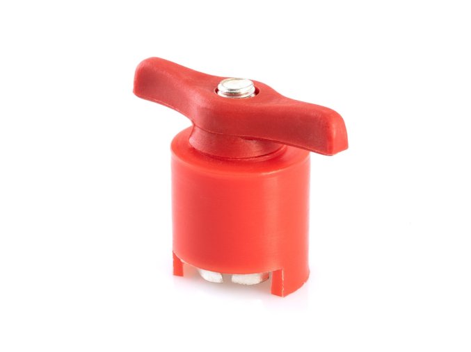 [BP1520] Svorka na akumulátor 19mm červená