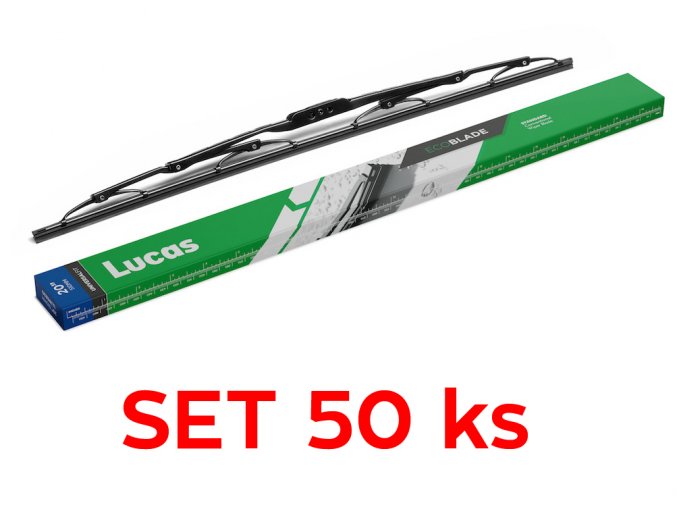standardní stěrač Lucas Economy  18"/450mm - set 50 ks